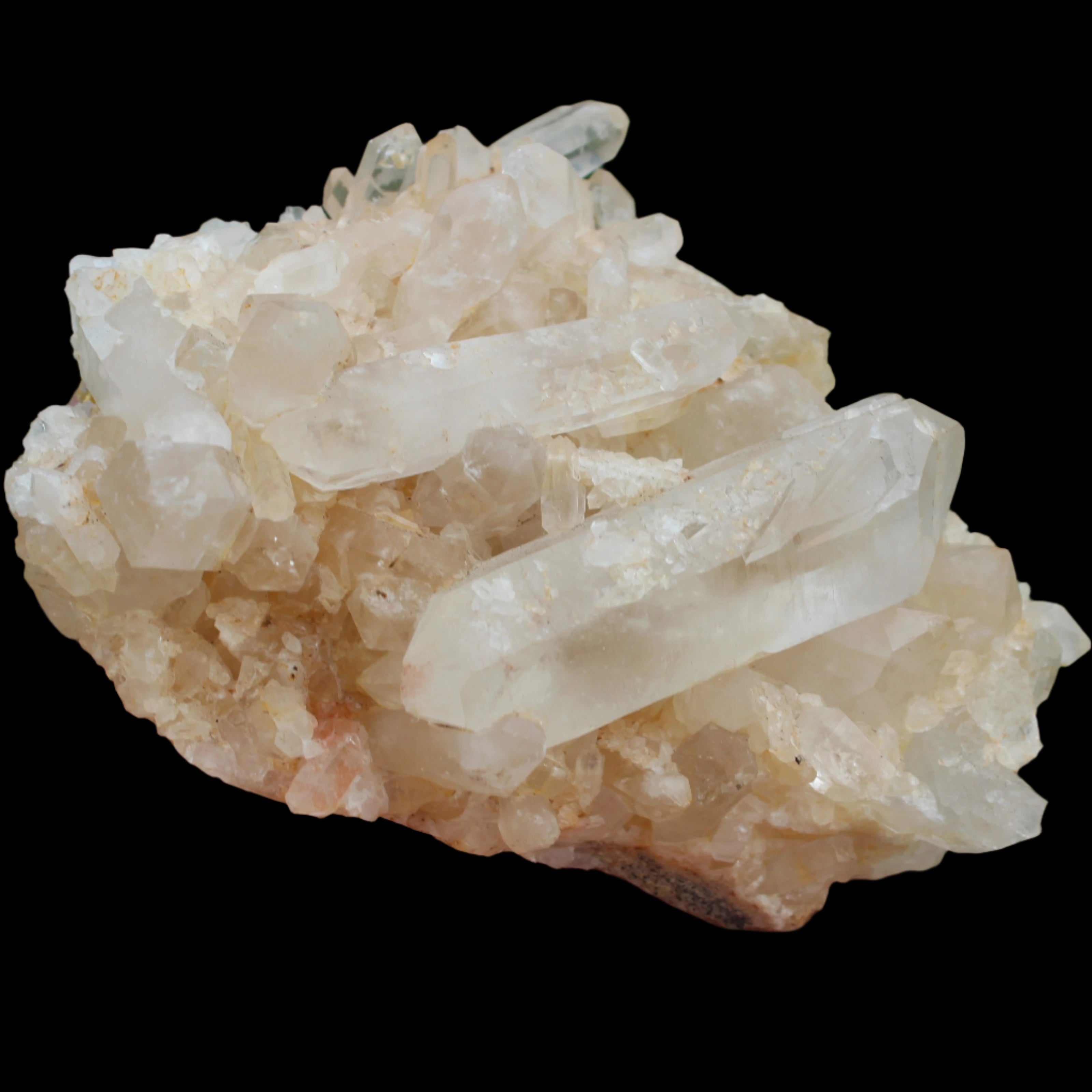 Clear Quartz cluster from  Madagascar 784g in sunlight - Rocks and Things Store