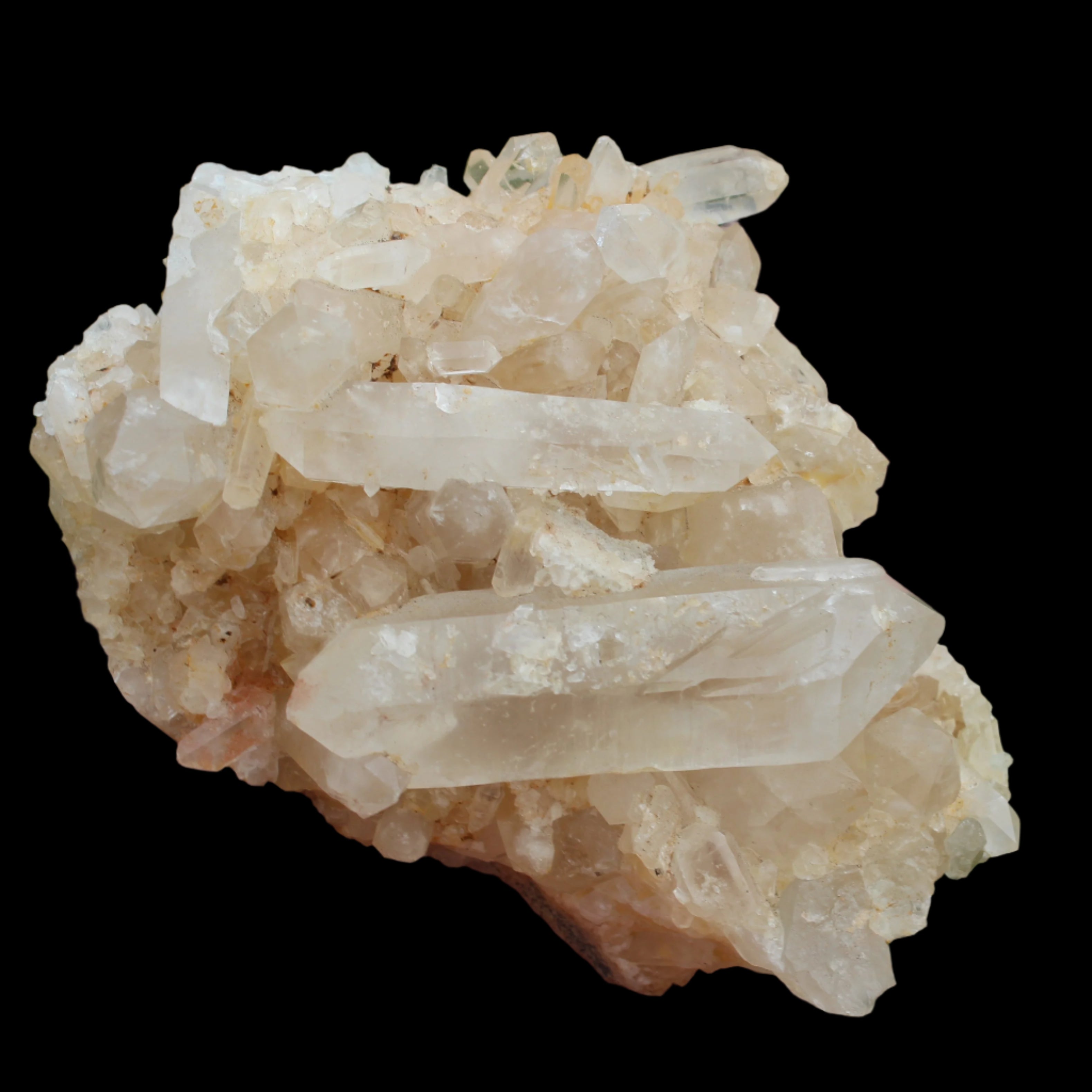 Clear Quartz cluster from  Madagascar 784g in sunlight - Rocks and Things Store