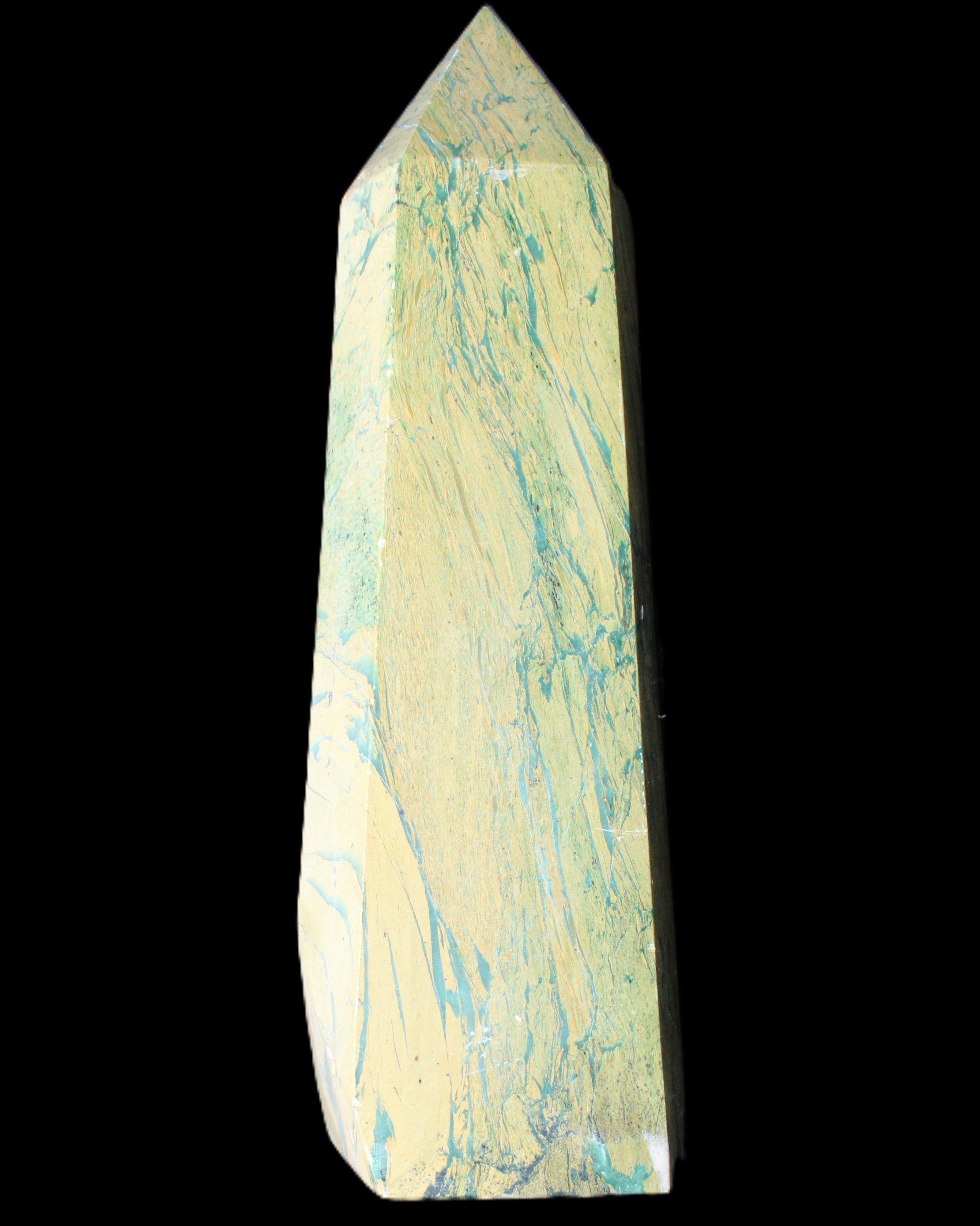 Phoenix Stone obelisk 1008g in sunlight - Rocks and Things Store