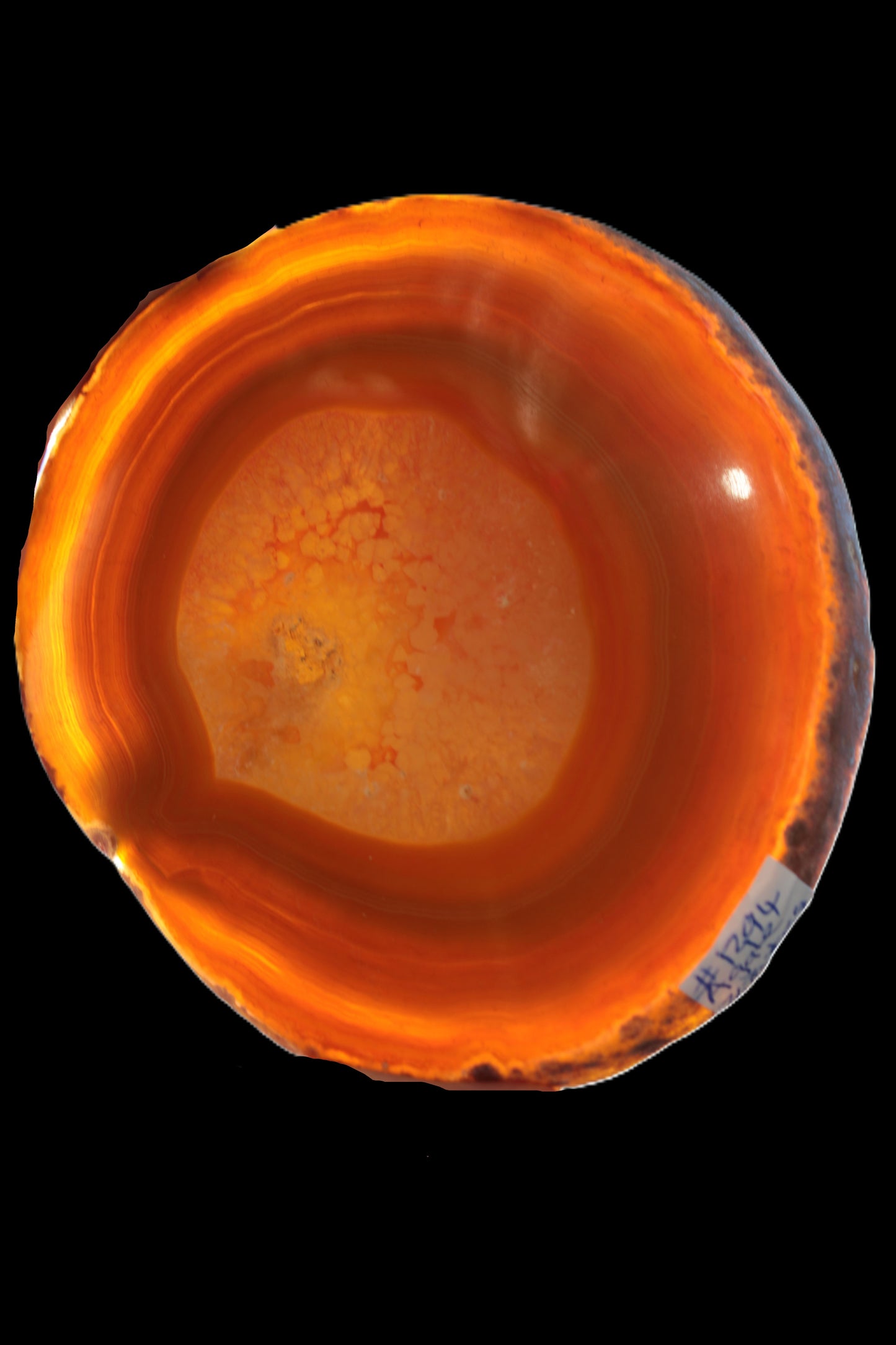 Agate banded slice 367g Rocks and Things