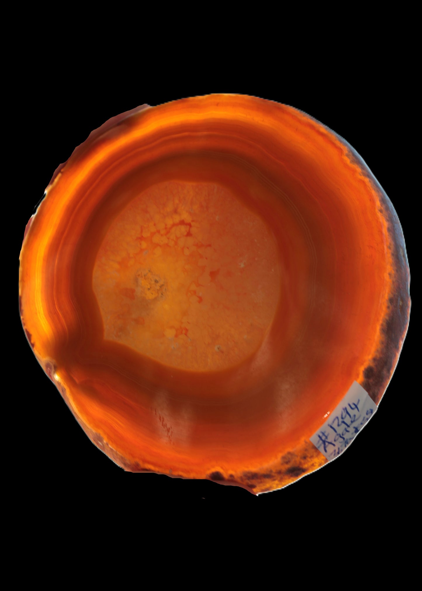 Agate banded slice 367g Rocks and Things