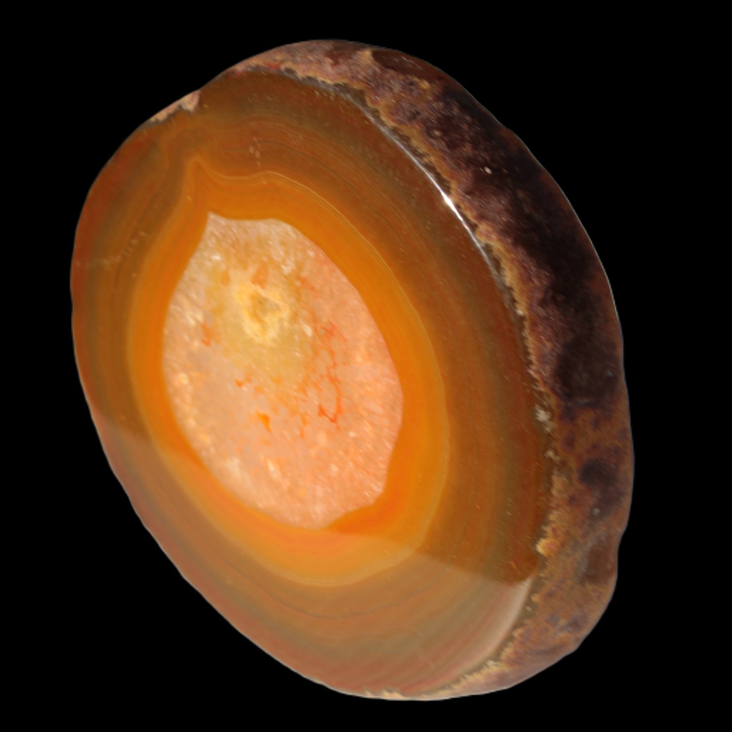 Agate banded slice 367g Rocks and Things