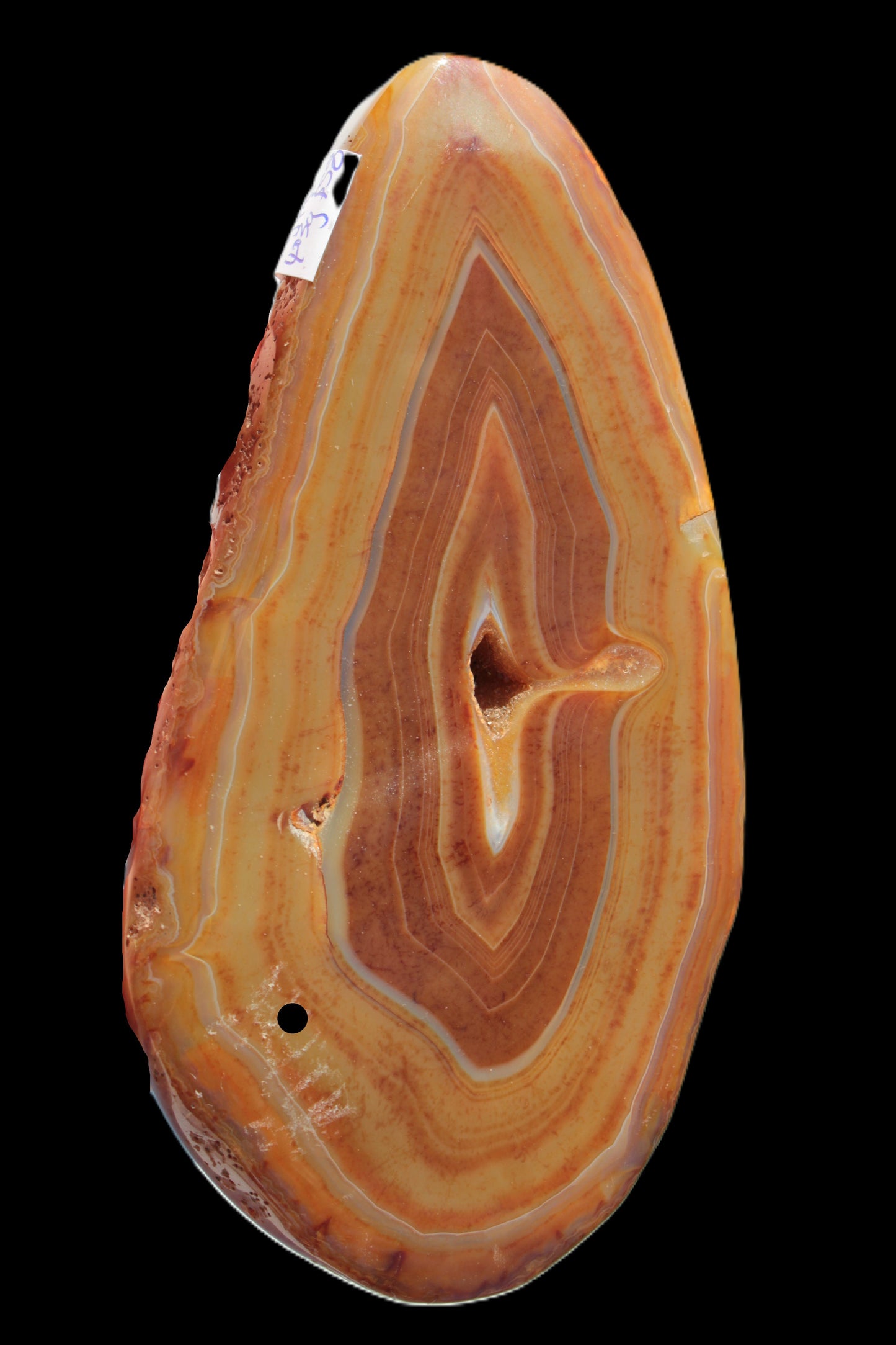 Agate banded slice 403g - Rocks and Things Store