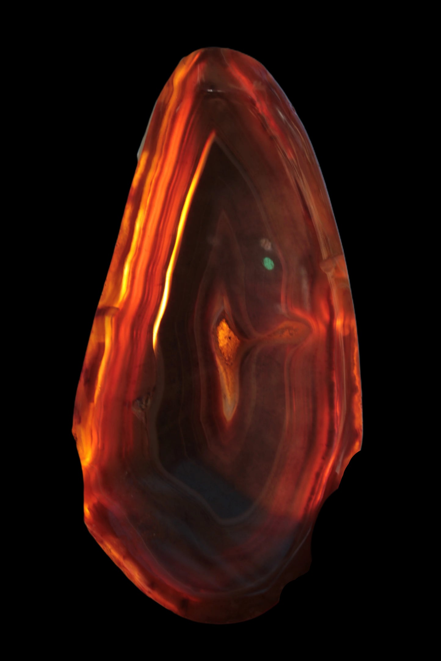 Agate banded slice 403g - Rocks and Things Store