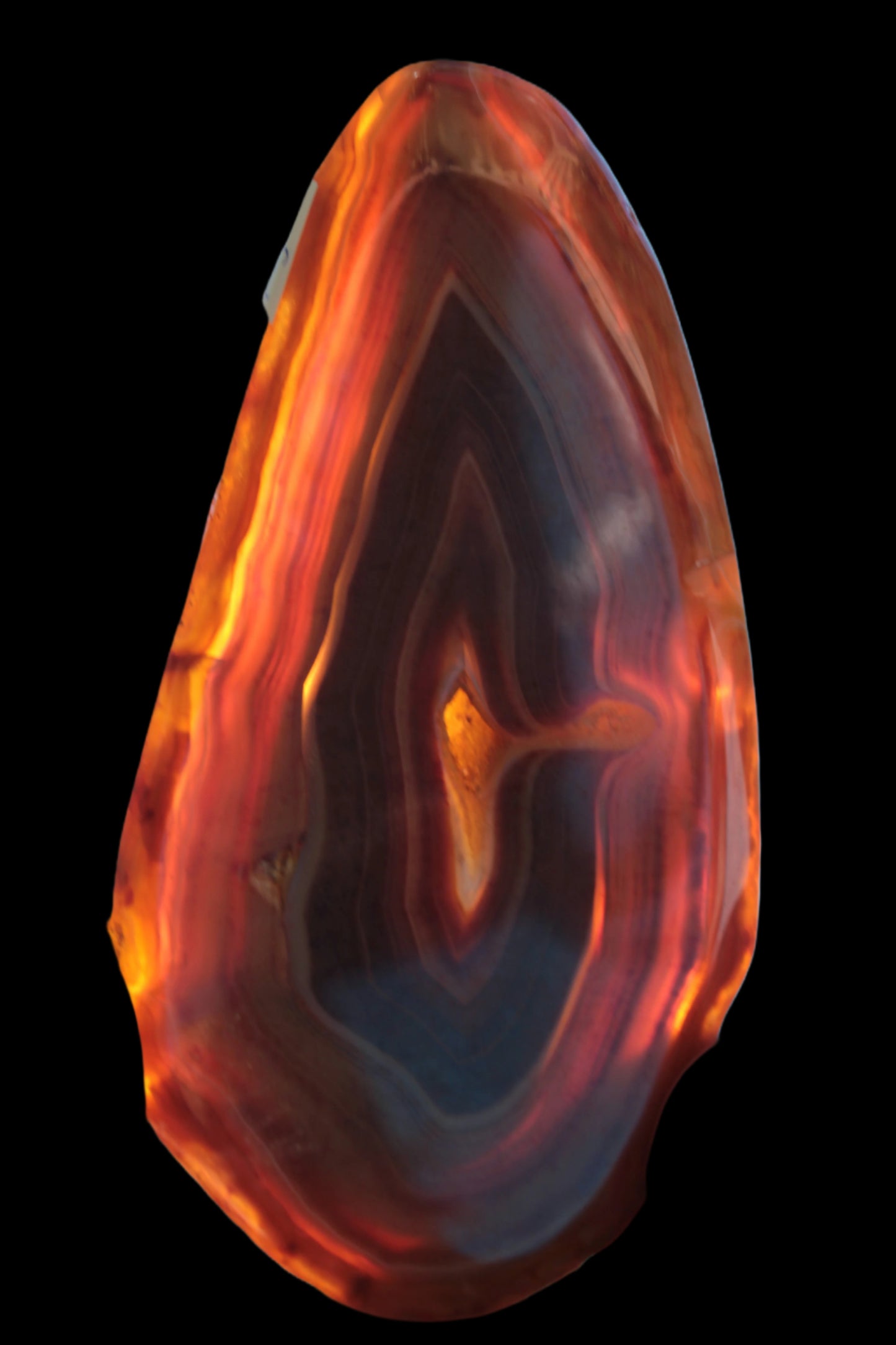 Agate banded slice 403g - Rocks and Things Store