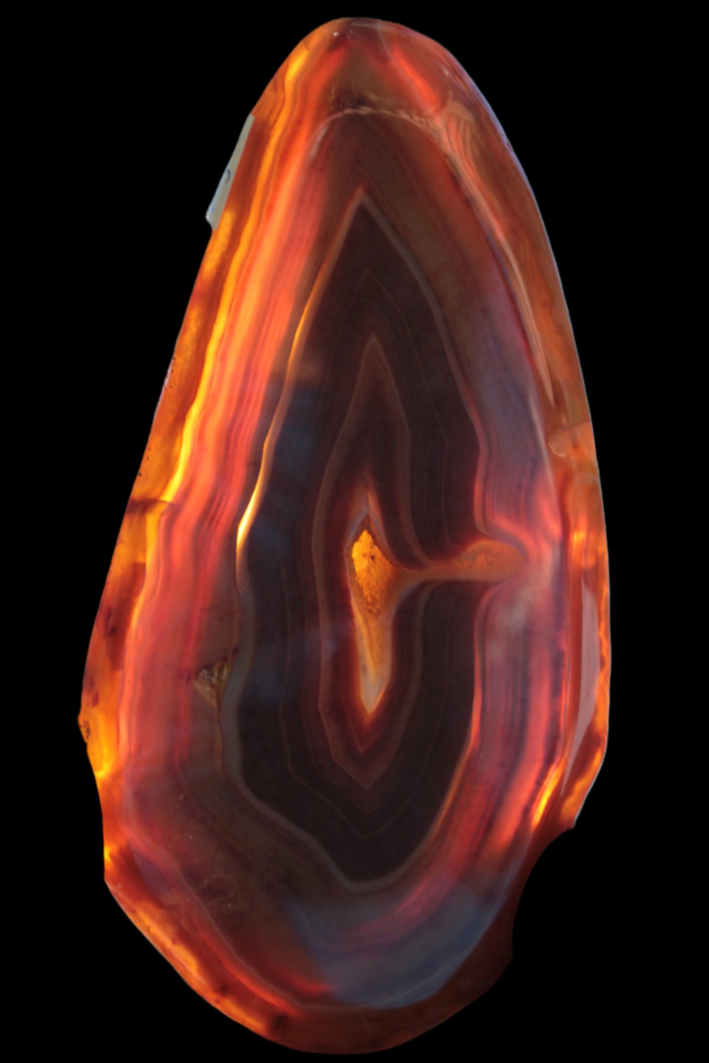 Agate banded slice 403g - Rocks and Things Store