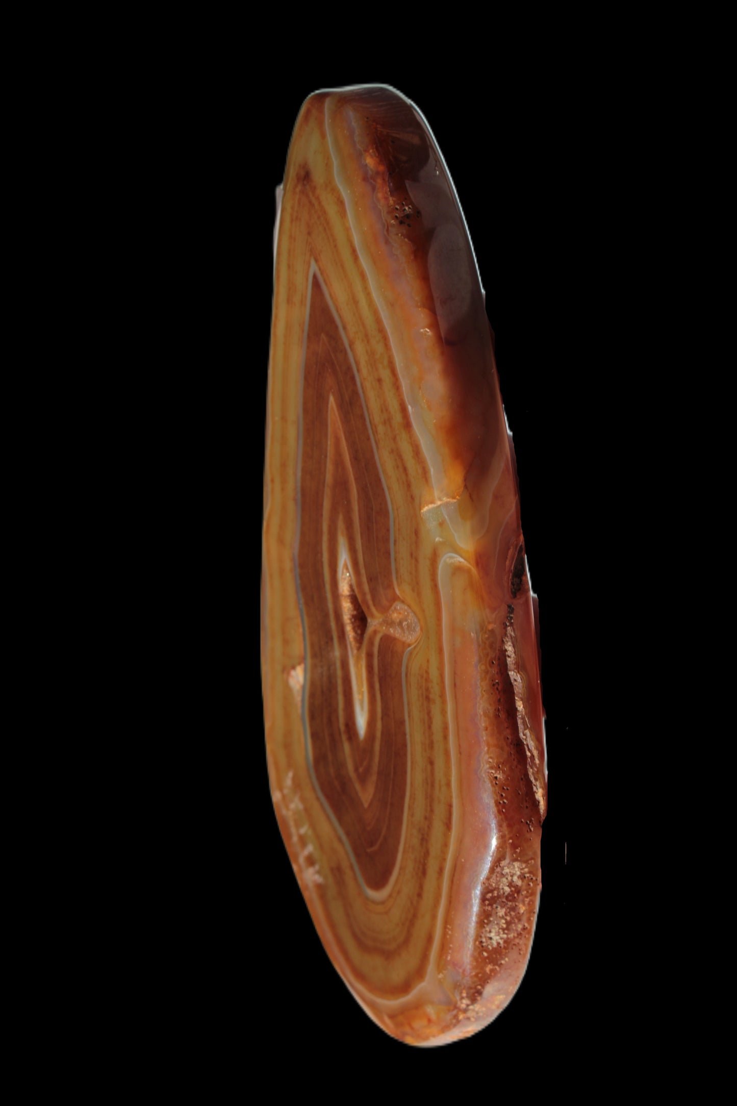 Agate banded slice 403g - Rocks and Things Store