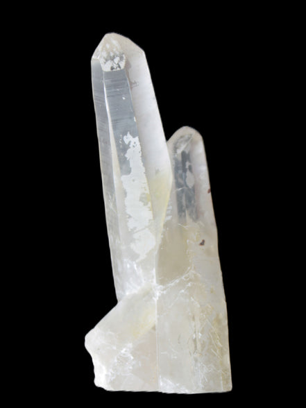 Quartz backbone crystal cluster 93mm 89g in sunlight