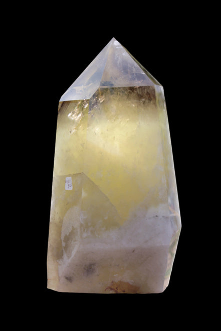 Citrine obelisk 5840g in sunlight
