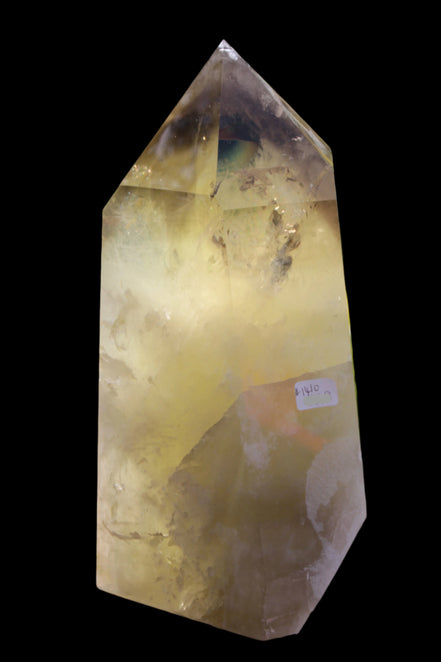 Citrine obelisk 5840g in sunlight