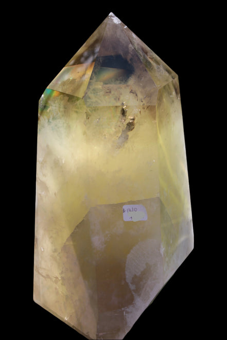 Citrine obelisk 5840g in sunlight