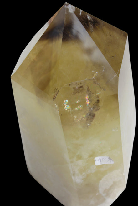 Citrine obelisk 5840g in sunlight