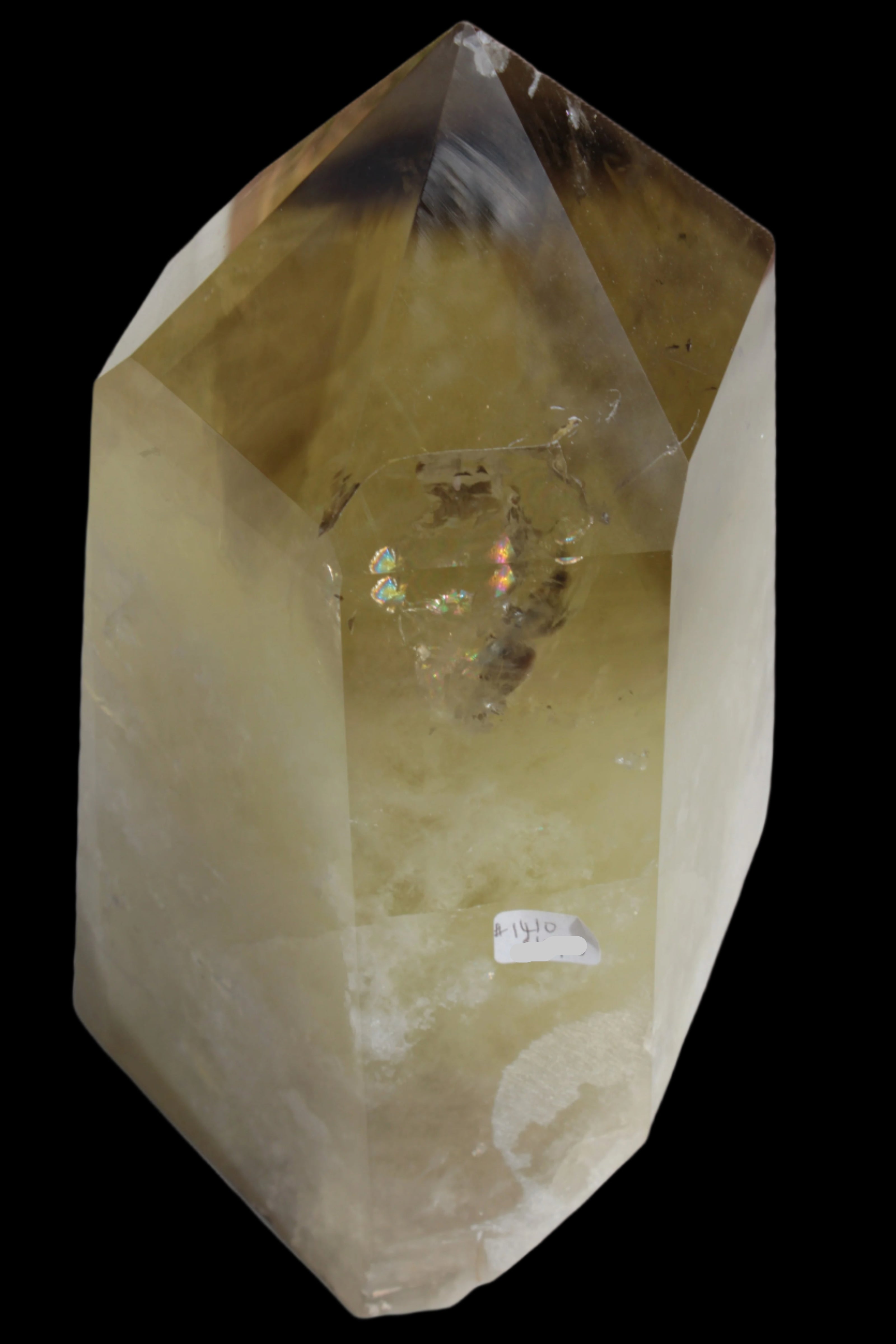 Citrine obelisk 5840g in sunshine