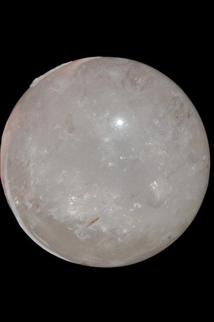 Clear Quartz crystal sphere 84mm 827g in sunshine,  Rocks and Things Store
