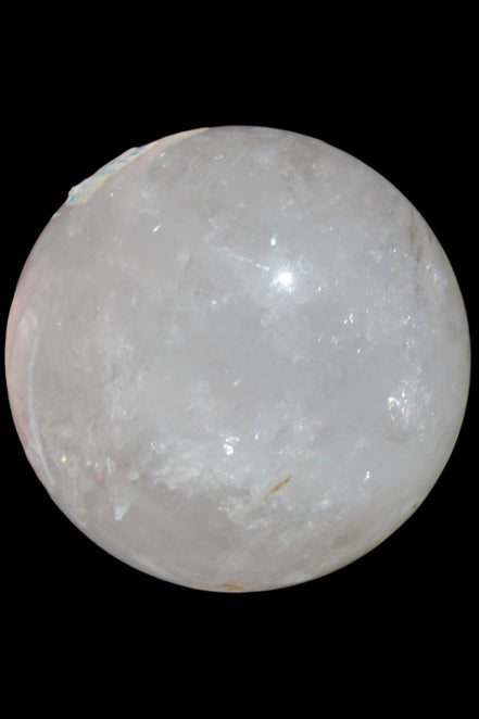 Clear Quartz crystal sphere 84mm 827g in sunshine,  Rocks and Things Store