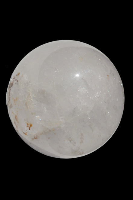 Clear Quartz crystal sphere 84mm 827g in sunshine,  Rocks and Things Store