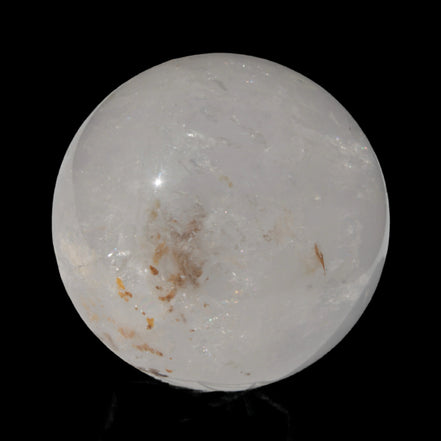 Clear Quartz crystal sphere 84mm 827g in sunshine, Rocks and Things Store