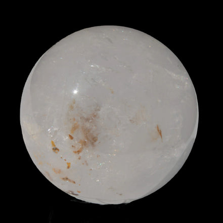 Clear Quartz crystal sphere 84mm 827g in sunshine, Rocks and Things Store