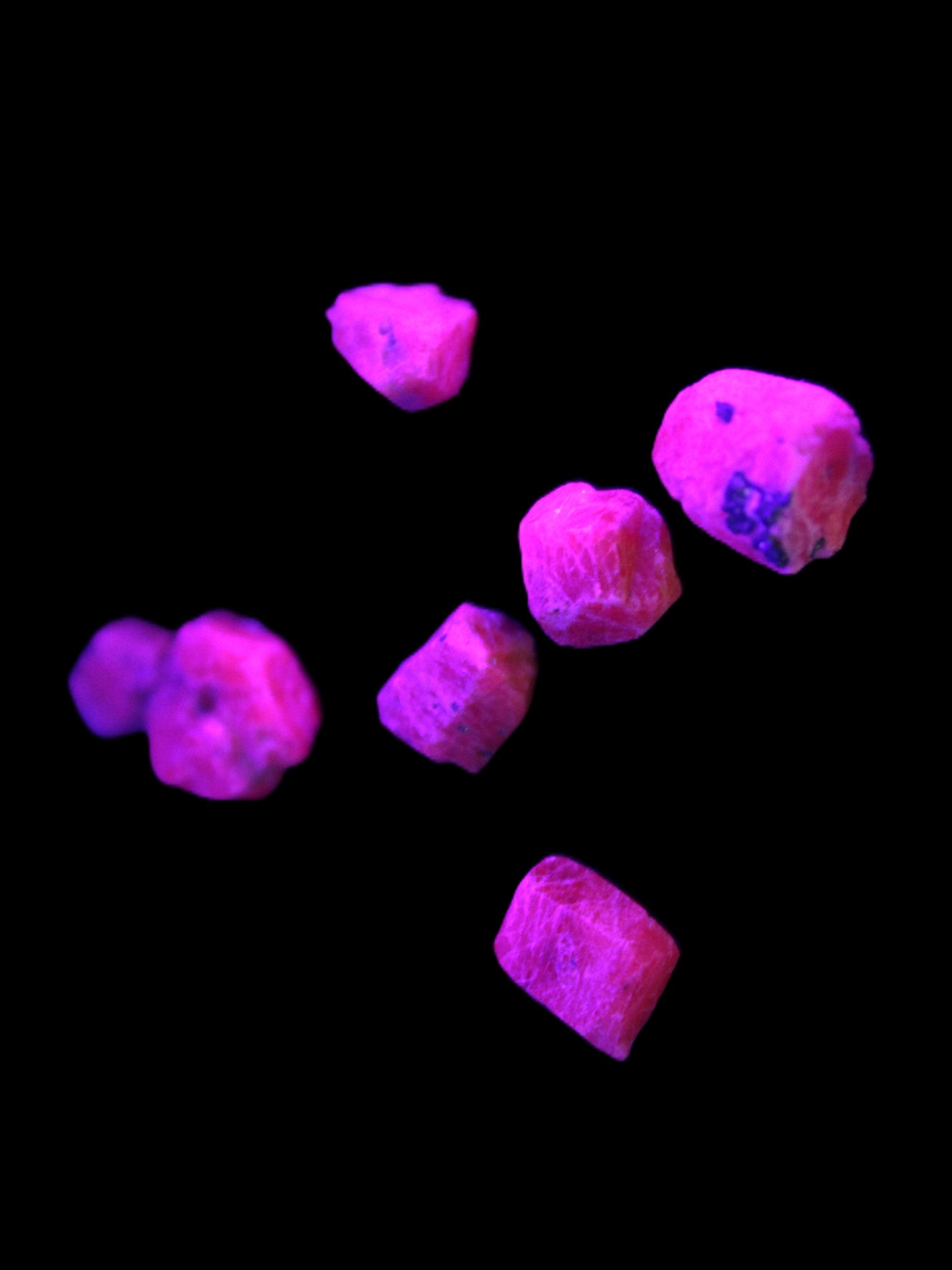 Ruby Corundum small natural crystals 4g Rocks and Things