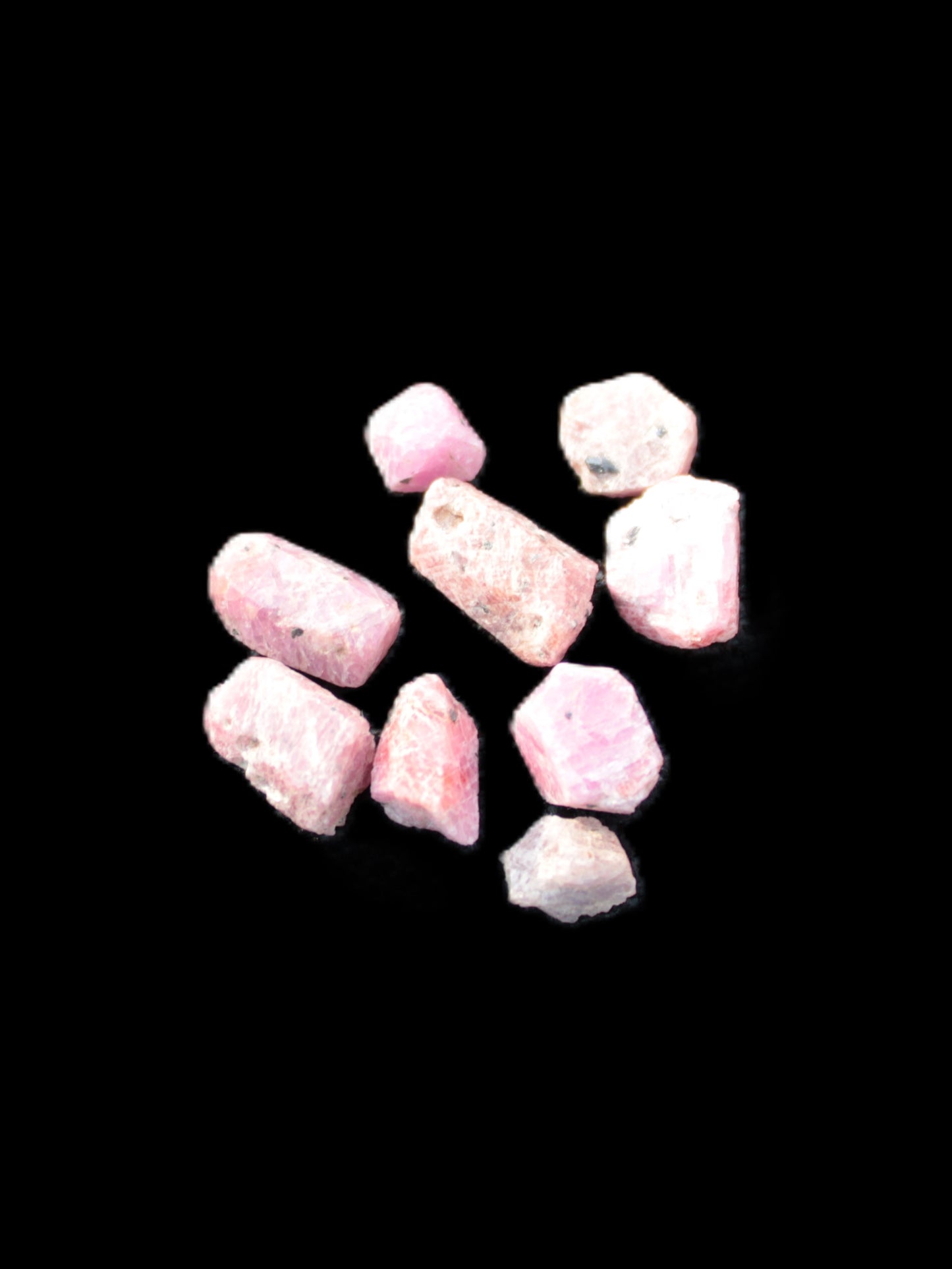 Ruby Corundum small natural crystals 4g Rocks and Things