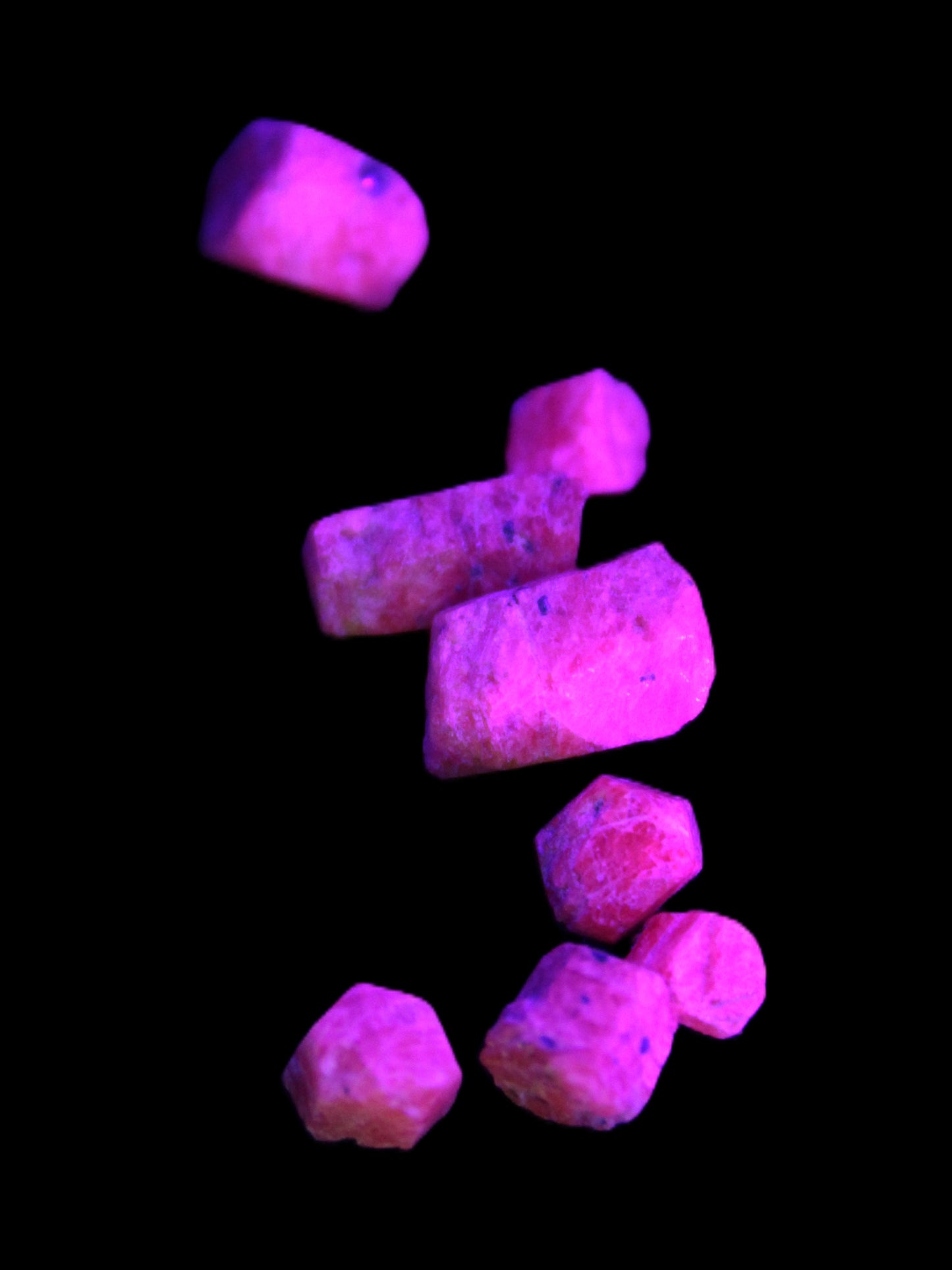 Ruby Corundum small natural crystals 4g Rocks and Things