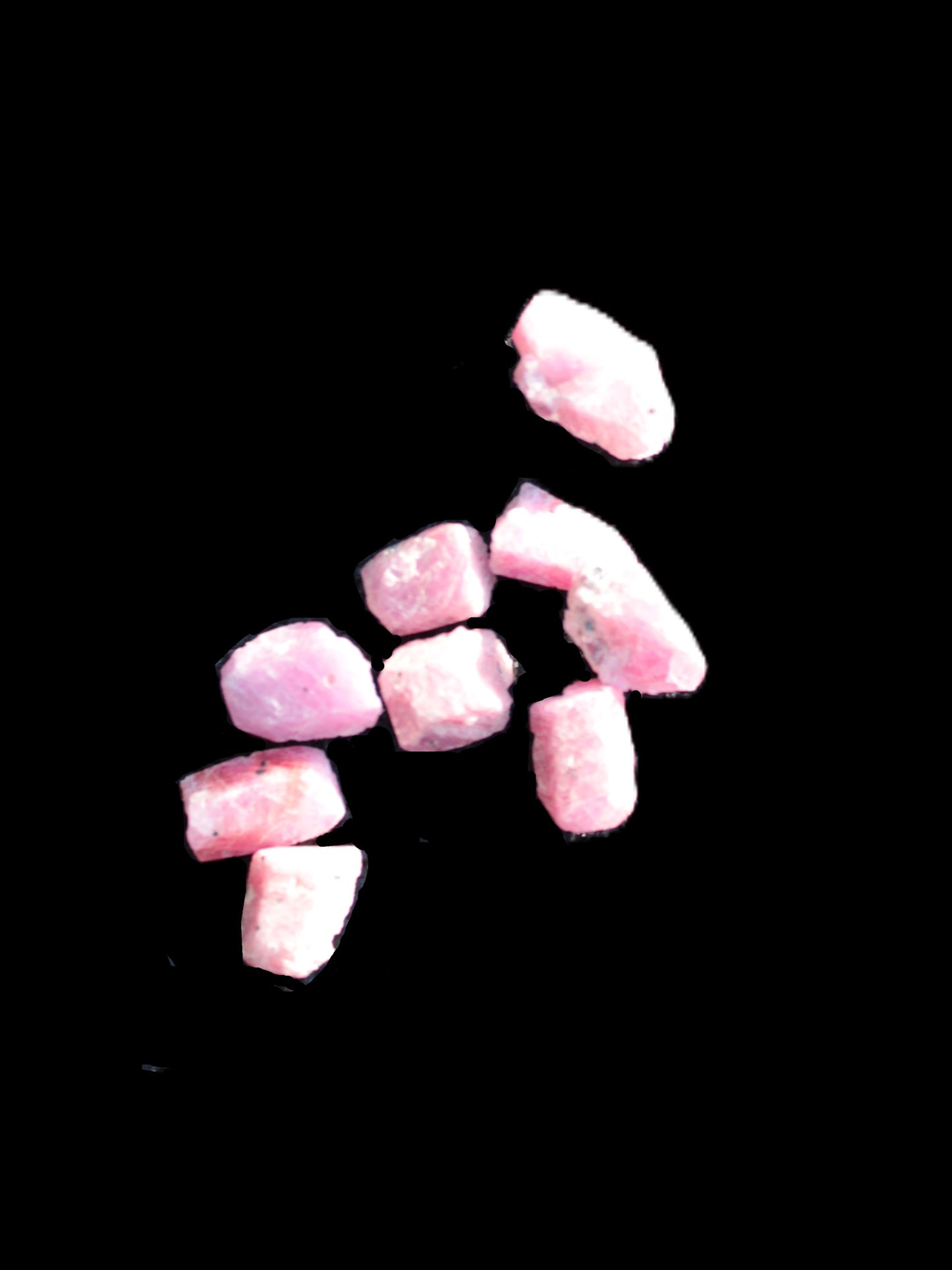 Ruby Corundum small natural crystals 4g Rocks and Things