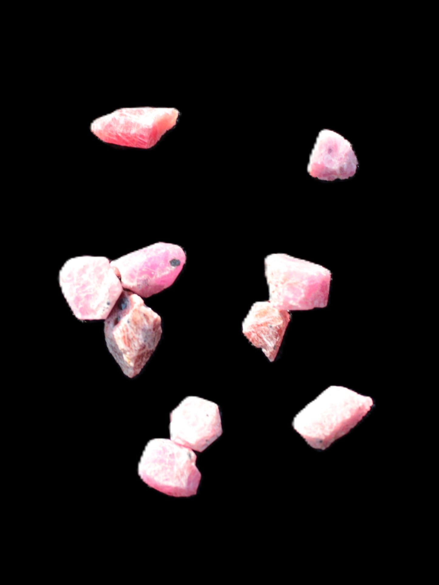 Ruby Corundum small natural crystals 4g Rocks and Things
