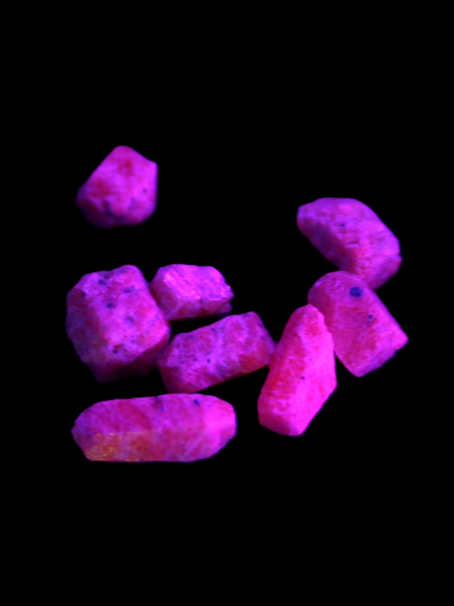 Ruby Corundum small natural crystals 4g Rocks and Things