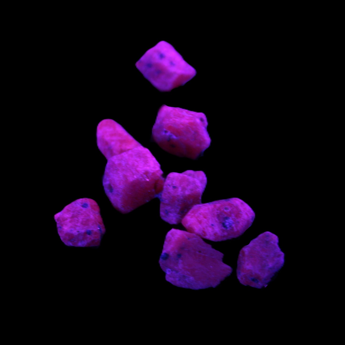 Ruby Corundum small natural crystals 4g