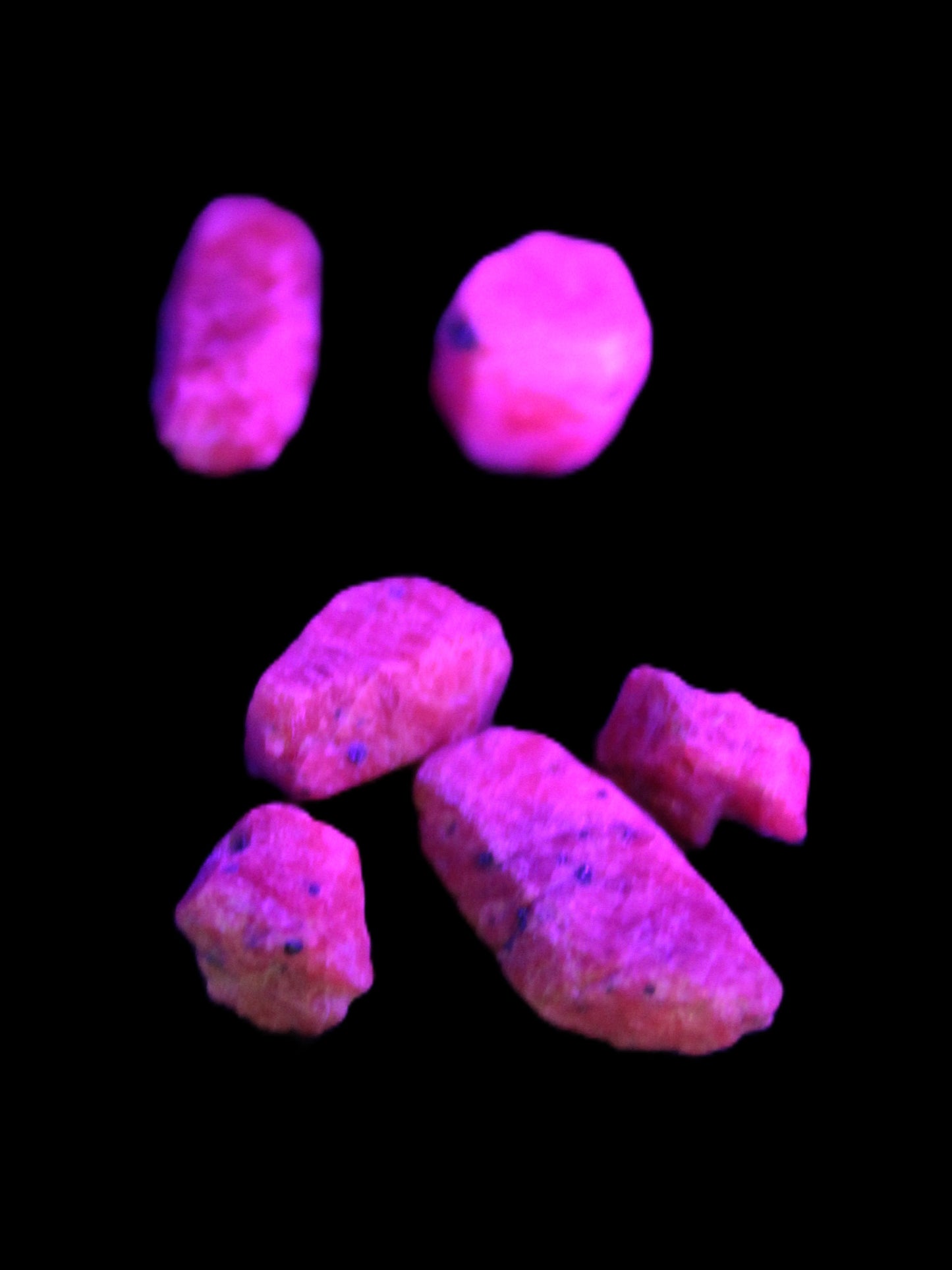 Ruby Corundum small natural crystals 4g Rocks and Things