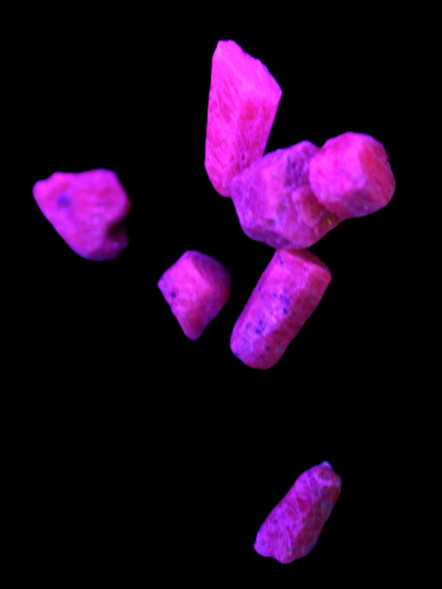 Ruby Corundum small natural crystals 4g Rocks and Things
