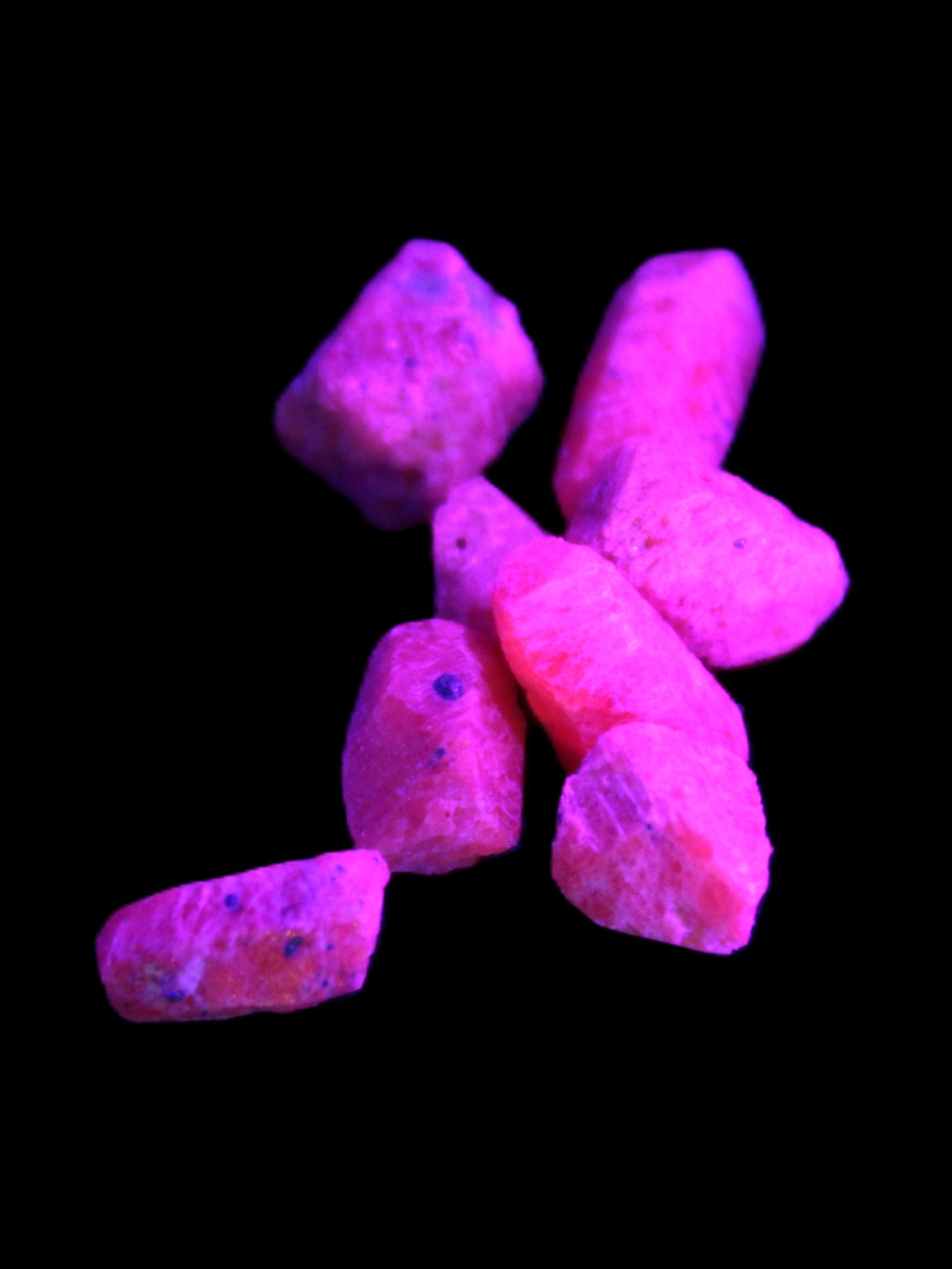 Ruby Corundum small natural crystals 4g Rocks and Things