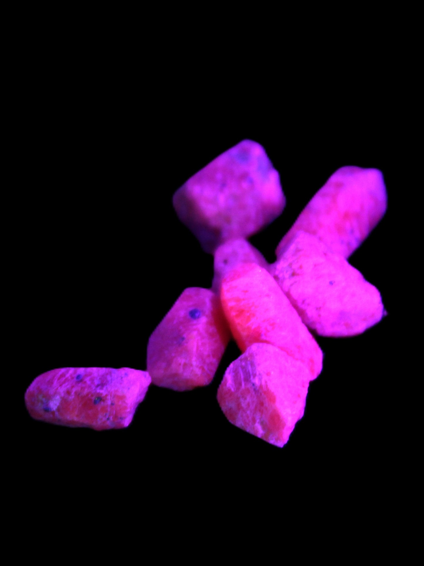 Ruby Corundum small natural crystals 4g Rocks and Things