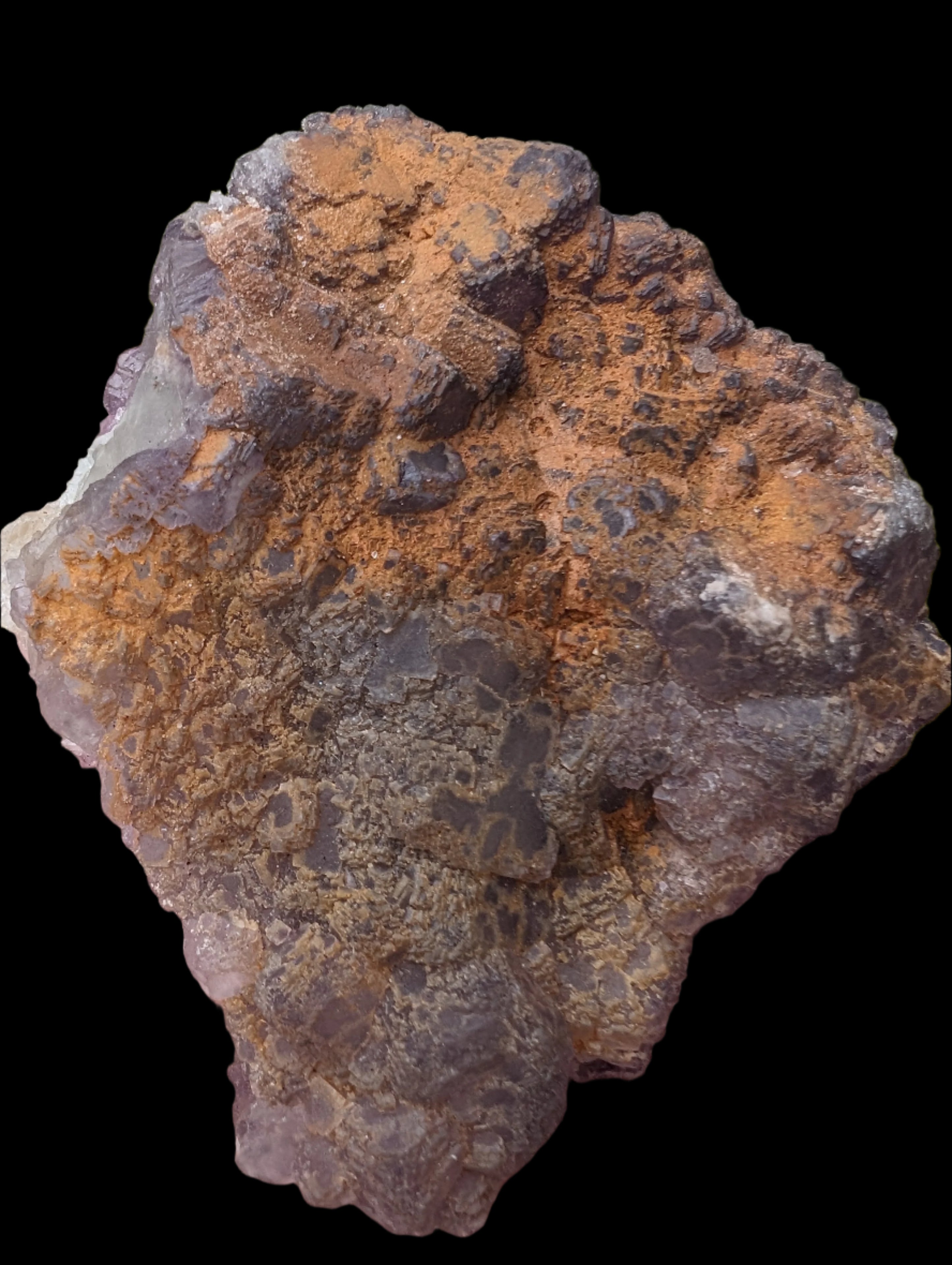 Violet Fluorite cluster 233g - Rocks and Things Store