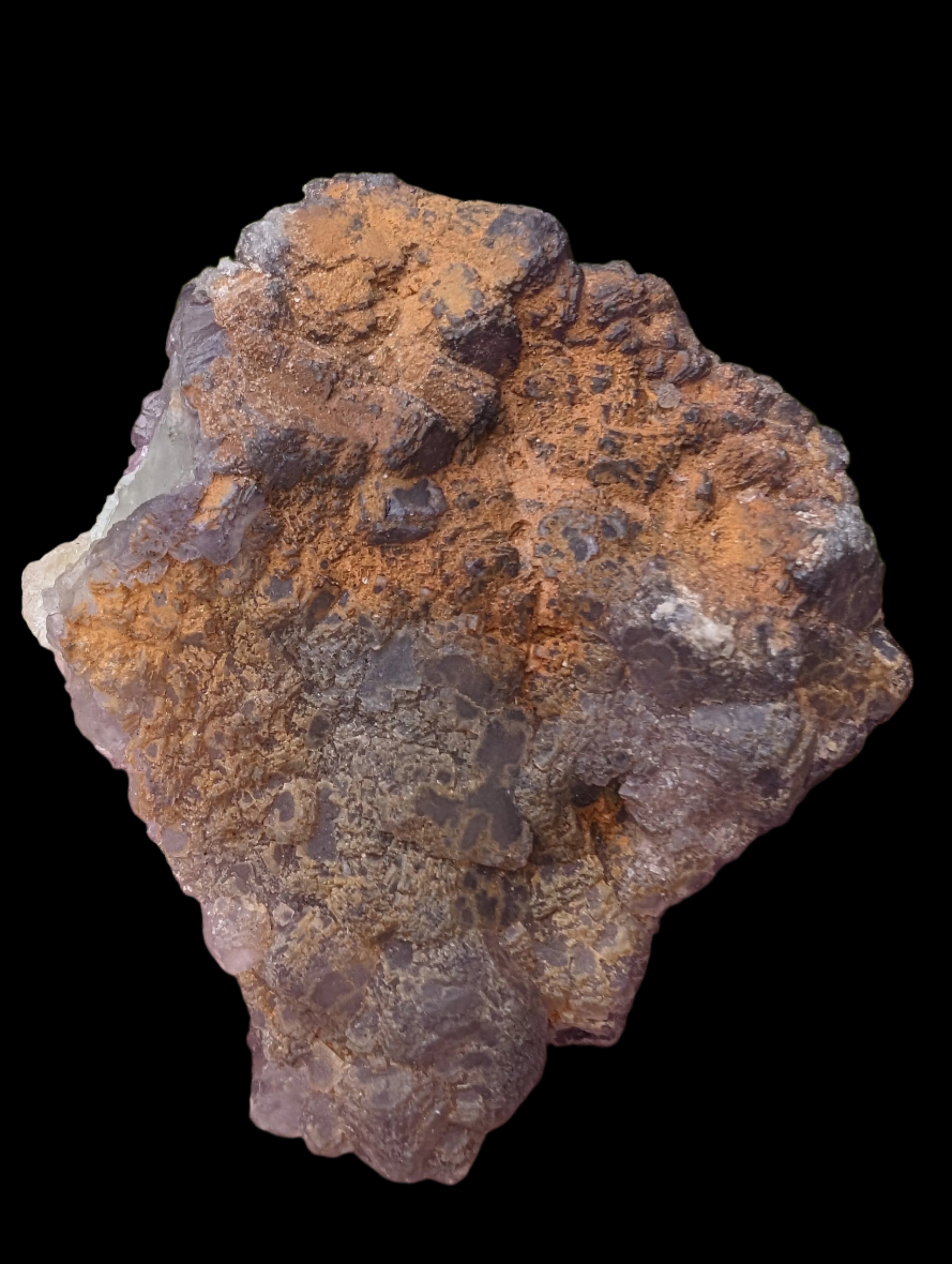 Violet Fluorite cluster 233g - Rocks and Things Store