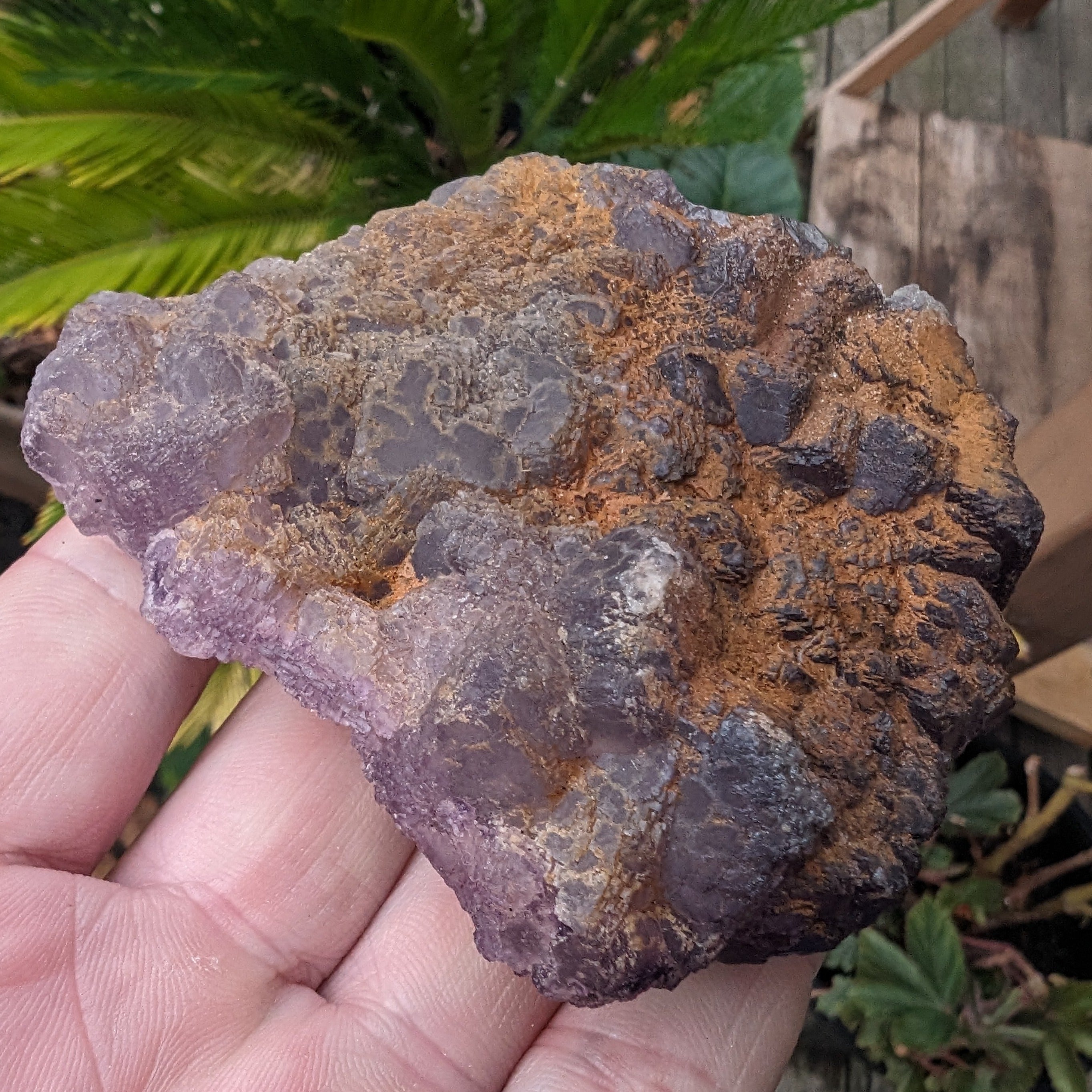 Violet Fluorite cluster 233g Rocks and Things
