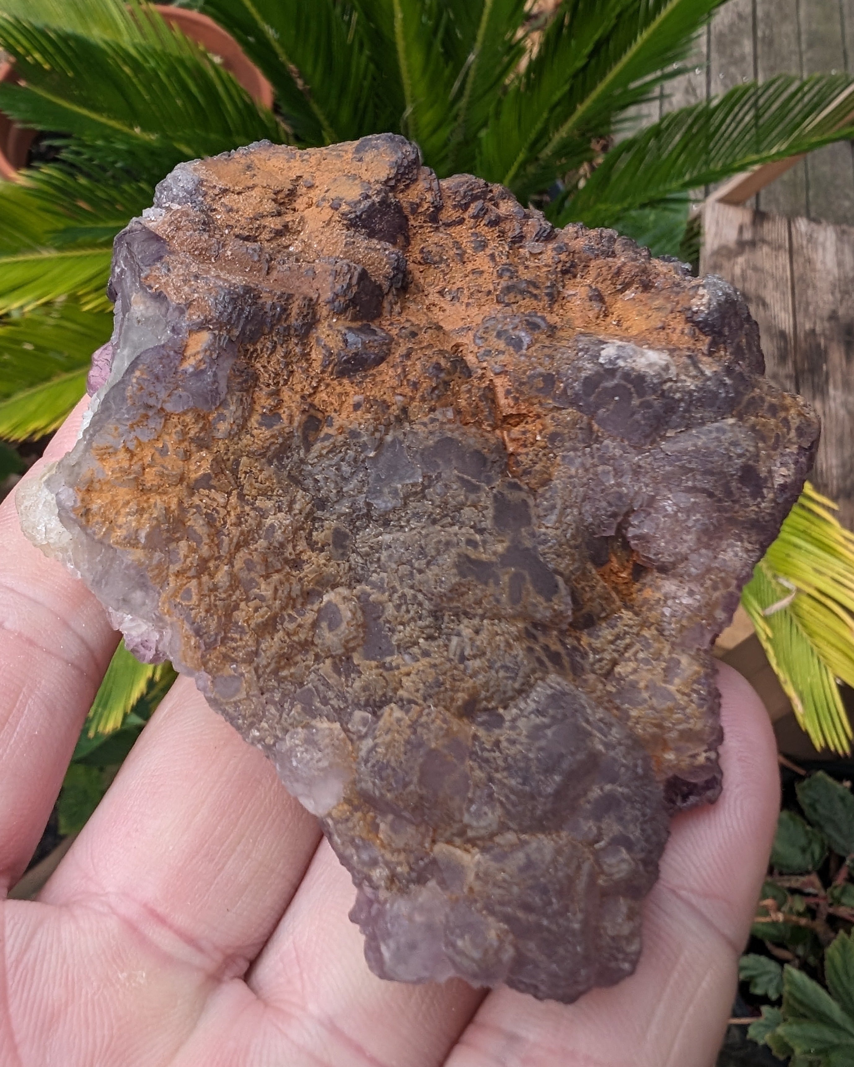 Violet Fluorite cluster 233g Rocks and Things