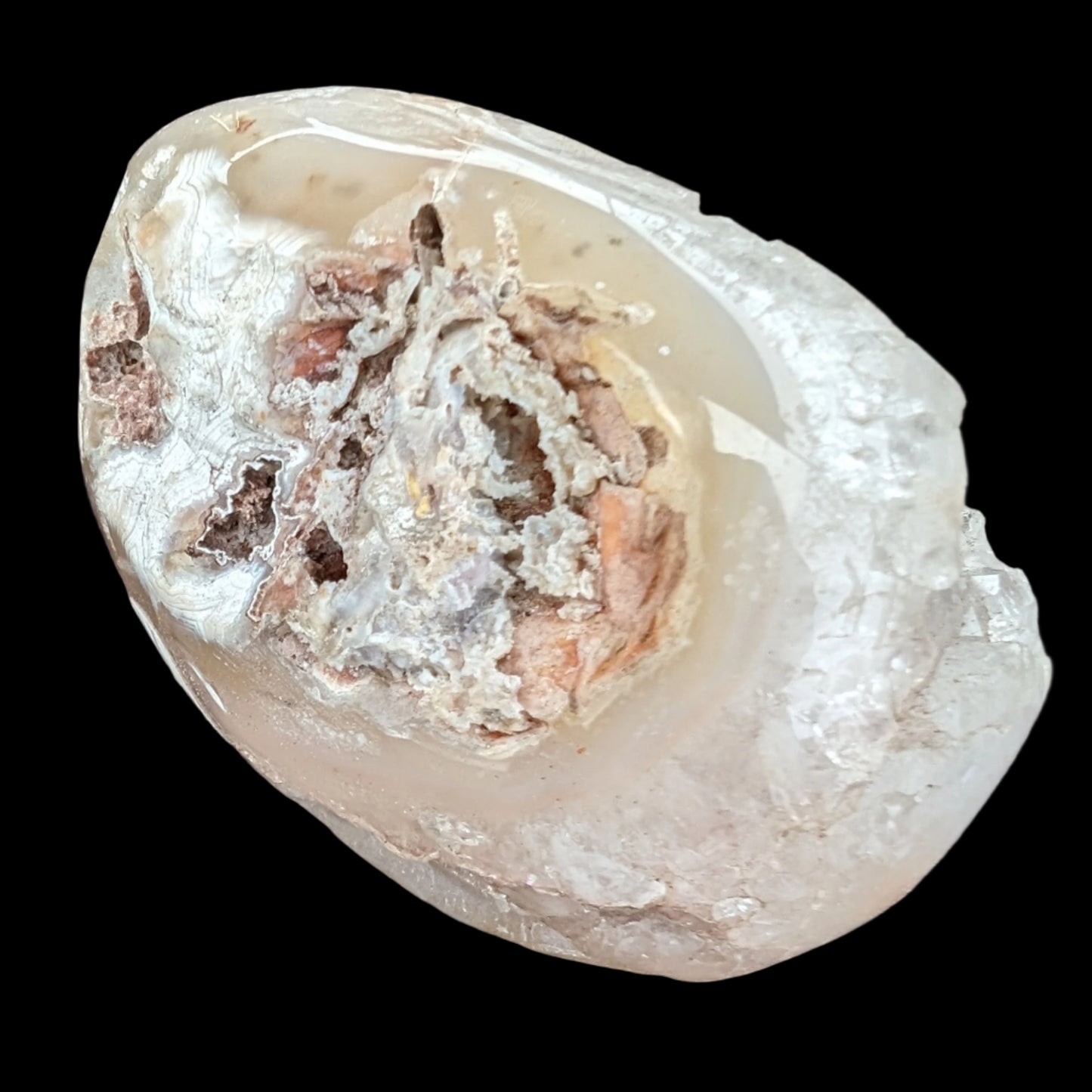 Agate geode 182g Rocks and Things