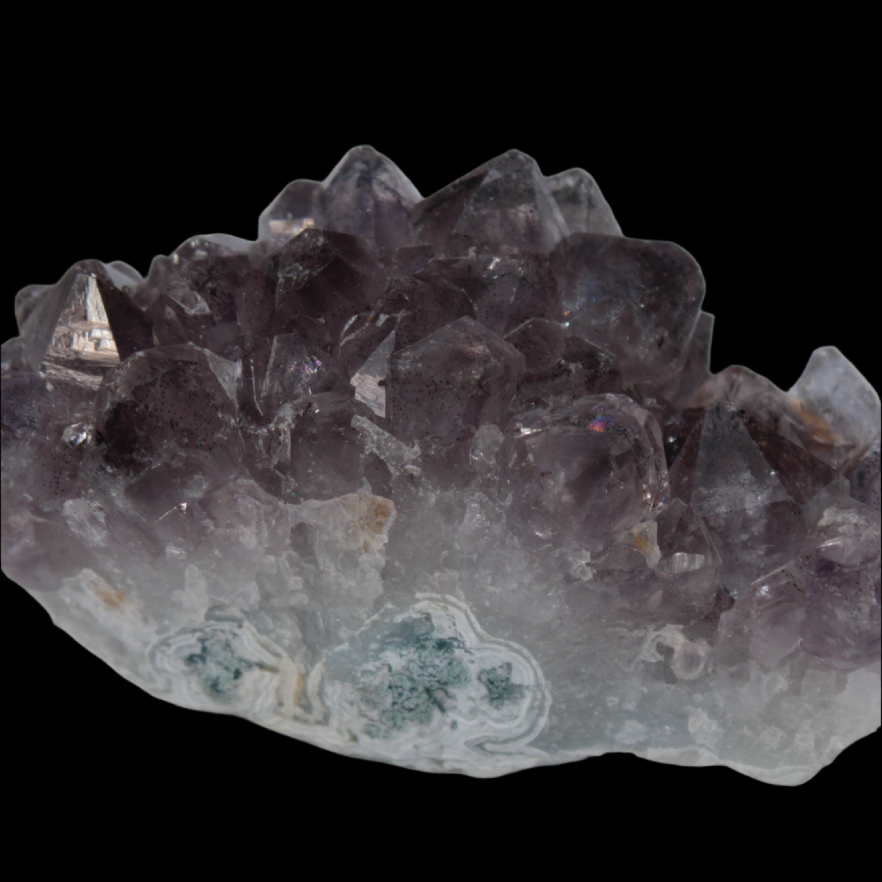 Amethyst drusy cluster from Brazil 39g - Rocks and Things Store