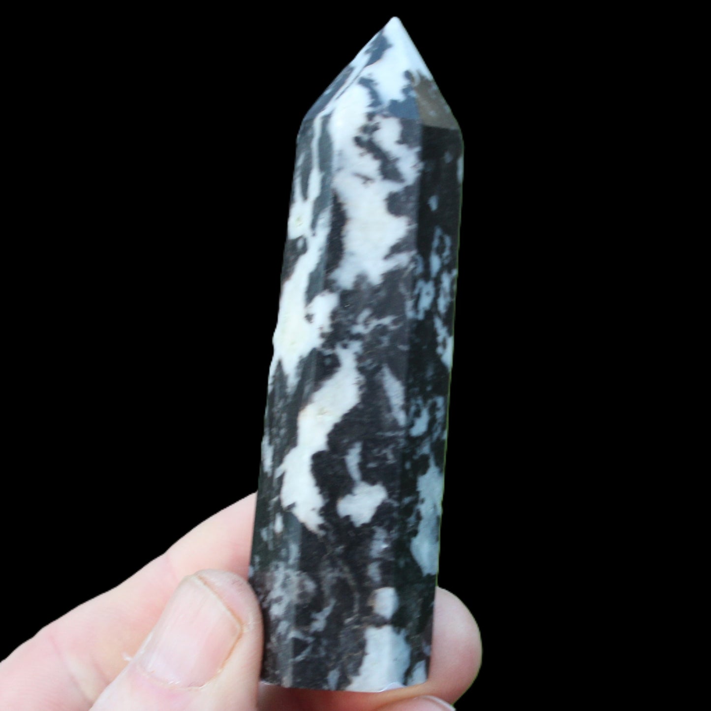 Zebra Stone wand 70g Rocks and Things