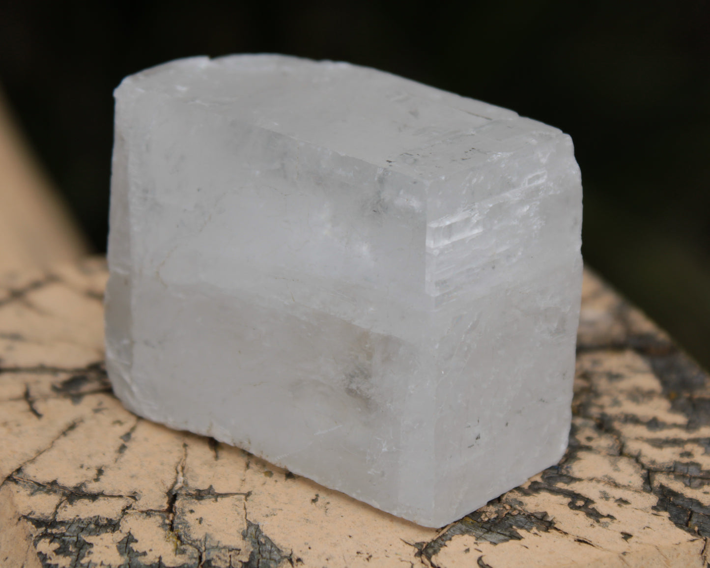 White Calcite Spar from China 124g Rocks and Things