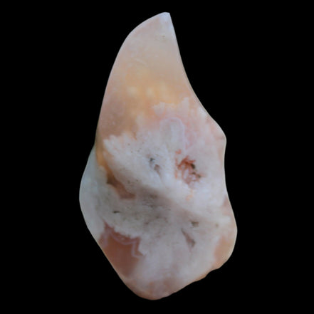 Snowflake Cherry Blossom Agate flame from Madagascar 63g - Rocks and Things Store