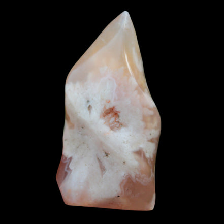 Snowflake Cherry Blossom Agate flame from Madagascar 63g - Rocks and Things Store