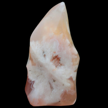 Snowflake Cherry Blossom Agate flame from Madagascar 63g - Rocks and Things Store