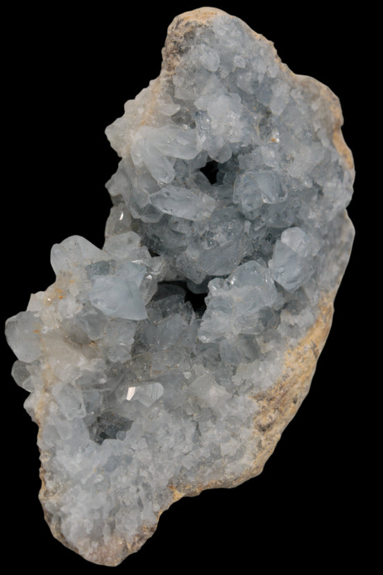 Celestite geode 314g in sunlight - Rocks and Things Store