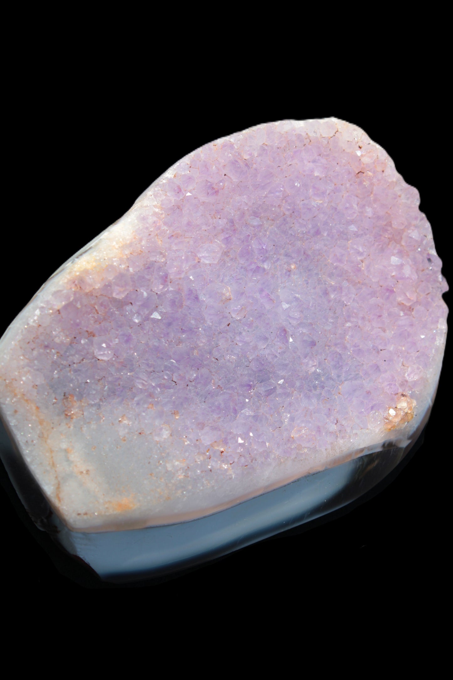 Amethyst Agate slice 355g - Rocks and Things Store