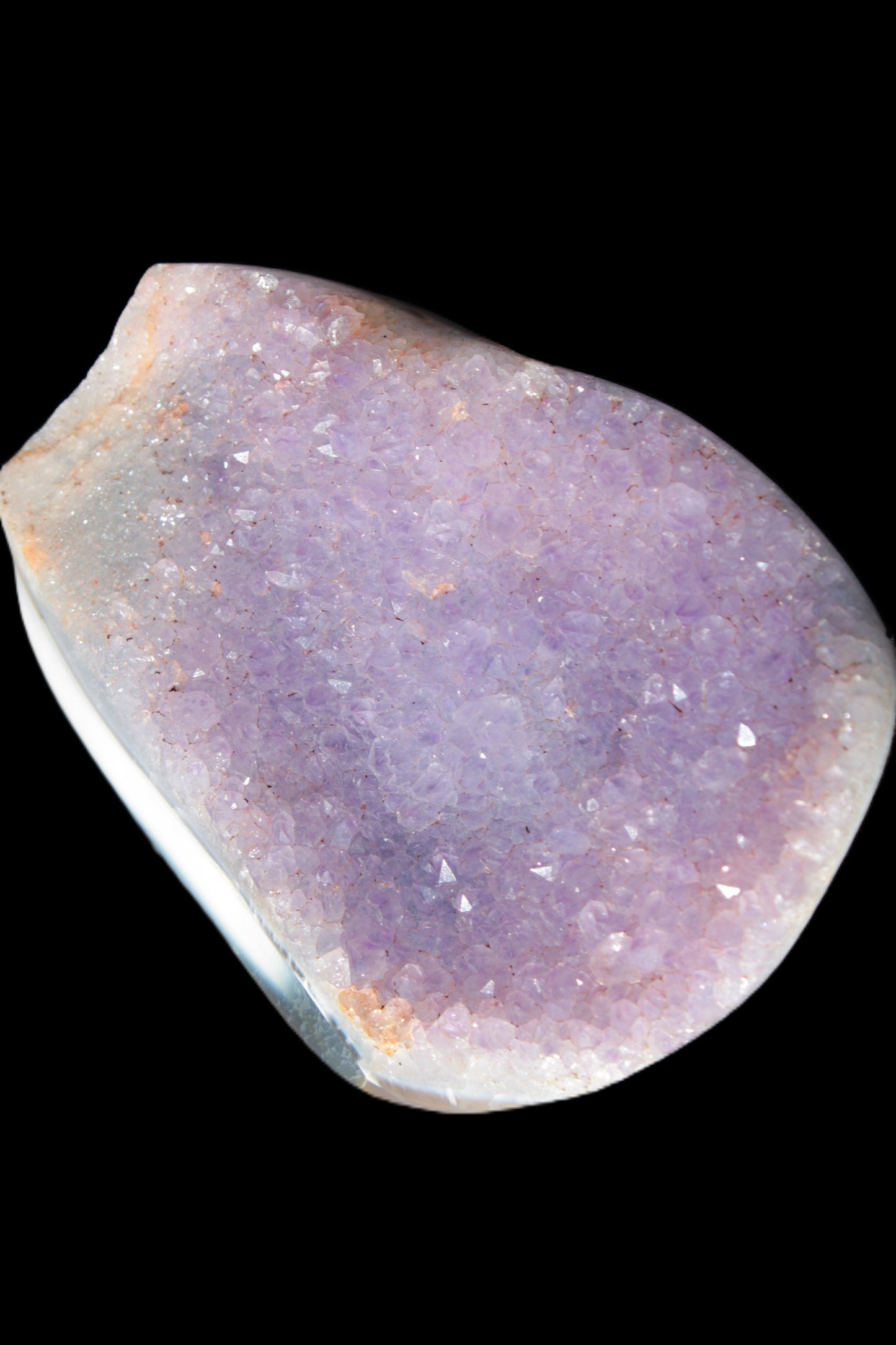Amethyst Agate slice 355g - Rocks and Things Store