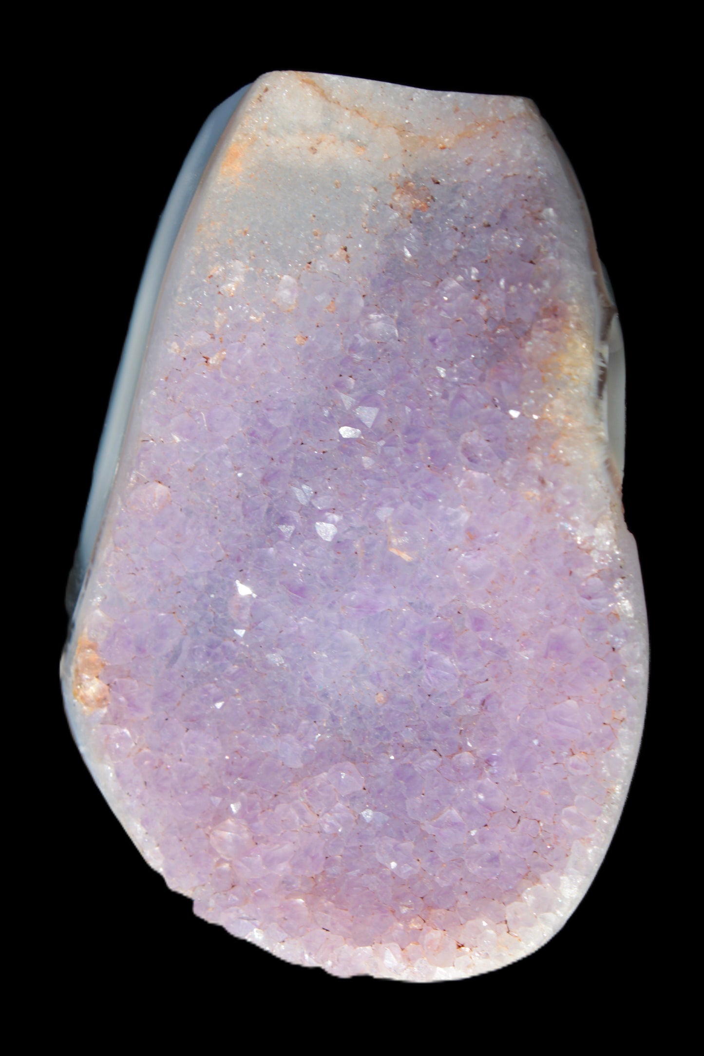 Amethyst Agate slice 355g - Rocks and Things Store