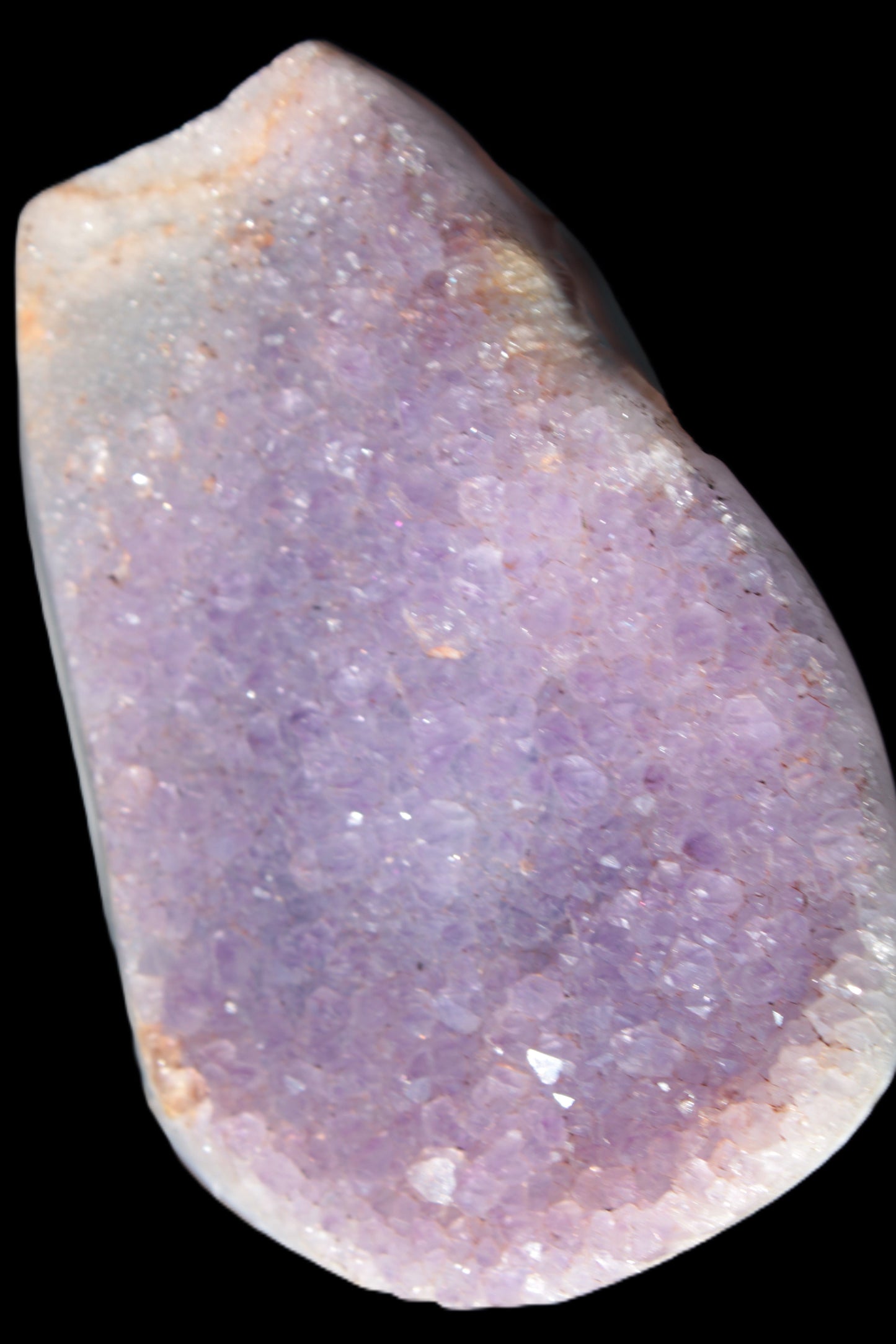 Amethyst Agate slice 355g - Rocks and Things Store