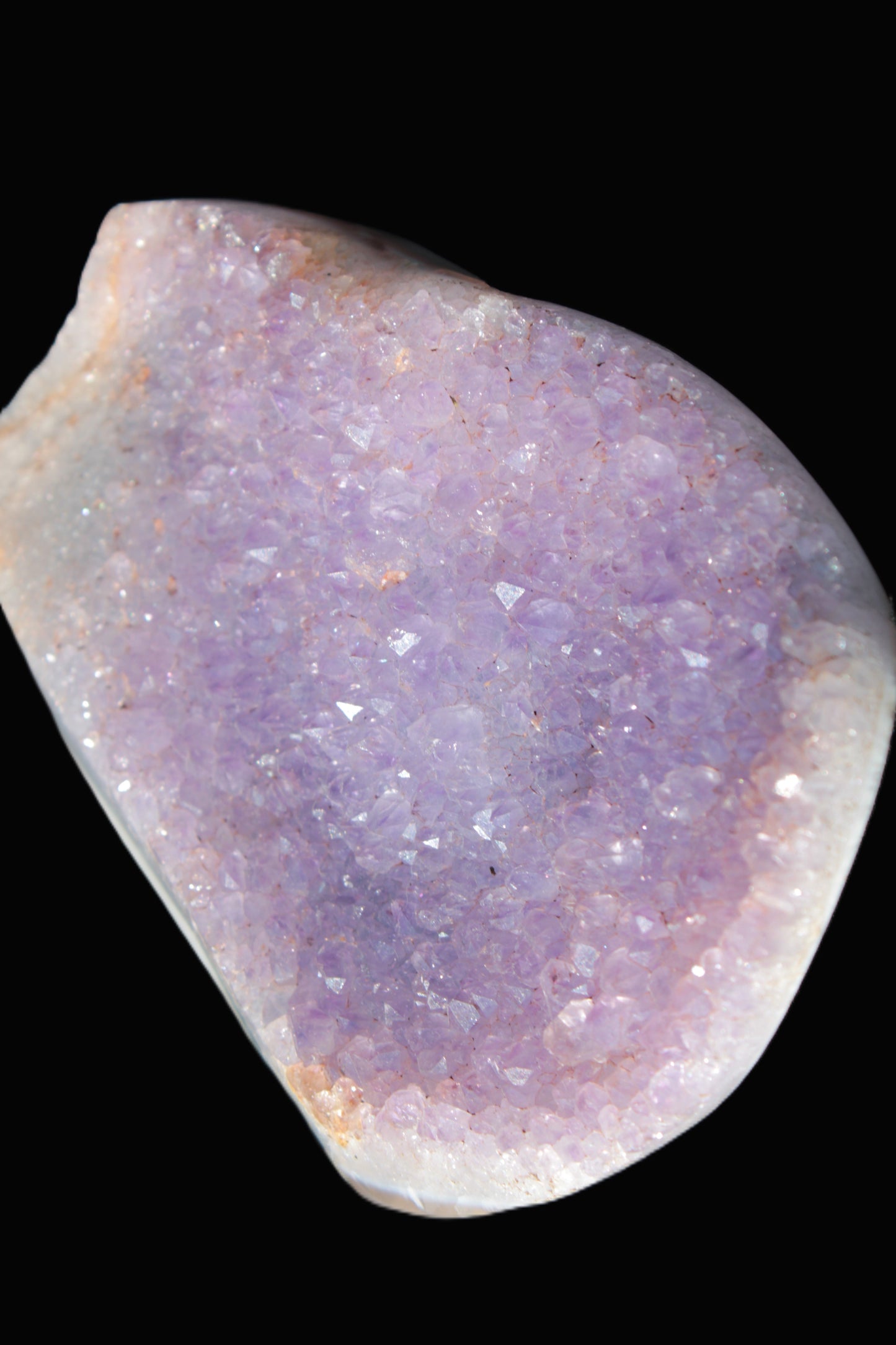 Amethyst Agate slice 355g - Rocks and Things Store